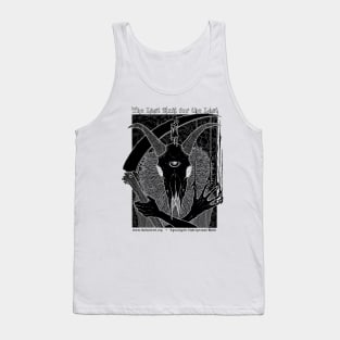 The Last Exit for the Lost Black Skull Tank Top